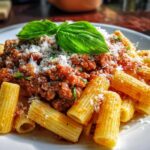 Classic Italian Pasta Bolognese