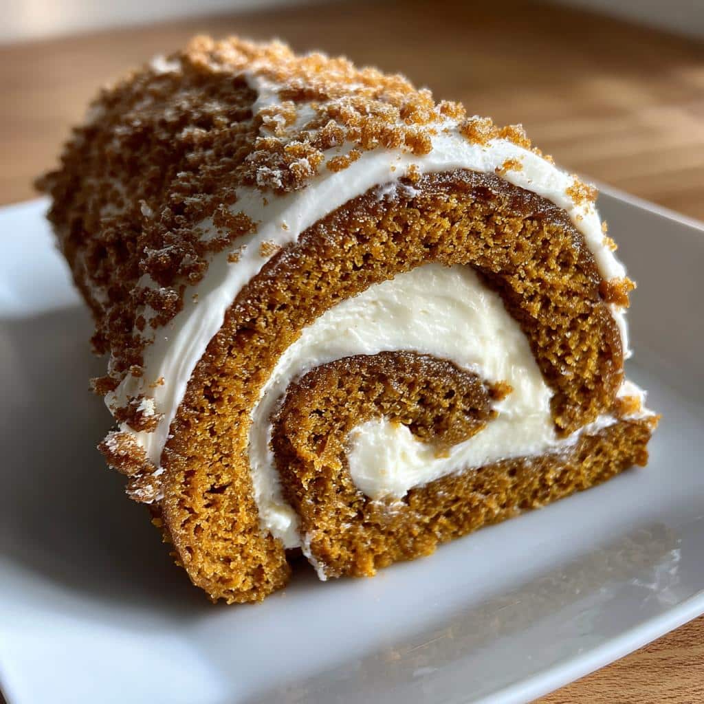 Classic Pumpkin Roll - detail 1
