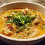 Coconut Curry Soup with Dumplings