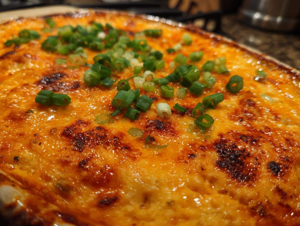 Amazing Cottage Cheese Buffalo Chicken Dip