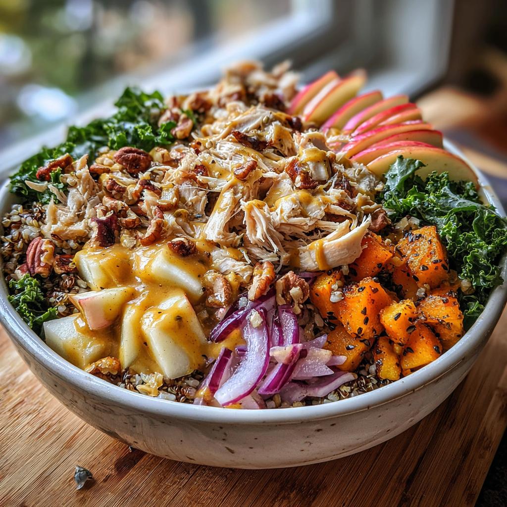 Cozy Autumn Grain Bowls with Maple Cinnamon Vinaigrette - detail 2