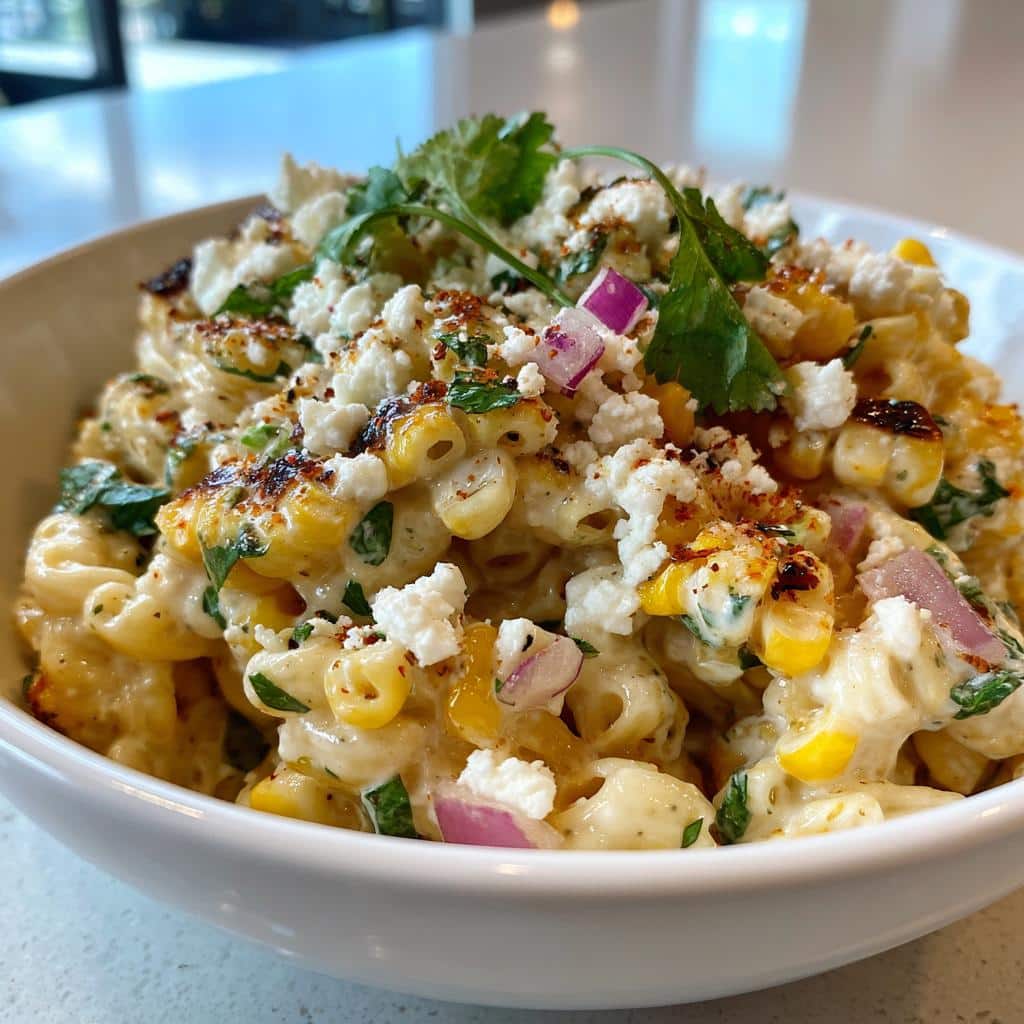 Creamy Street Corn Pasta Salad - detail 2
