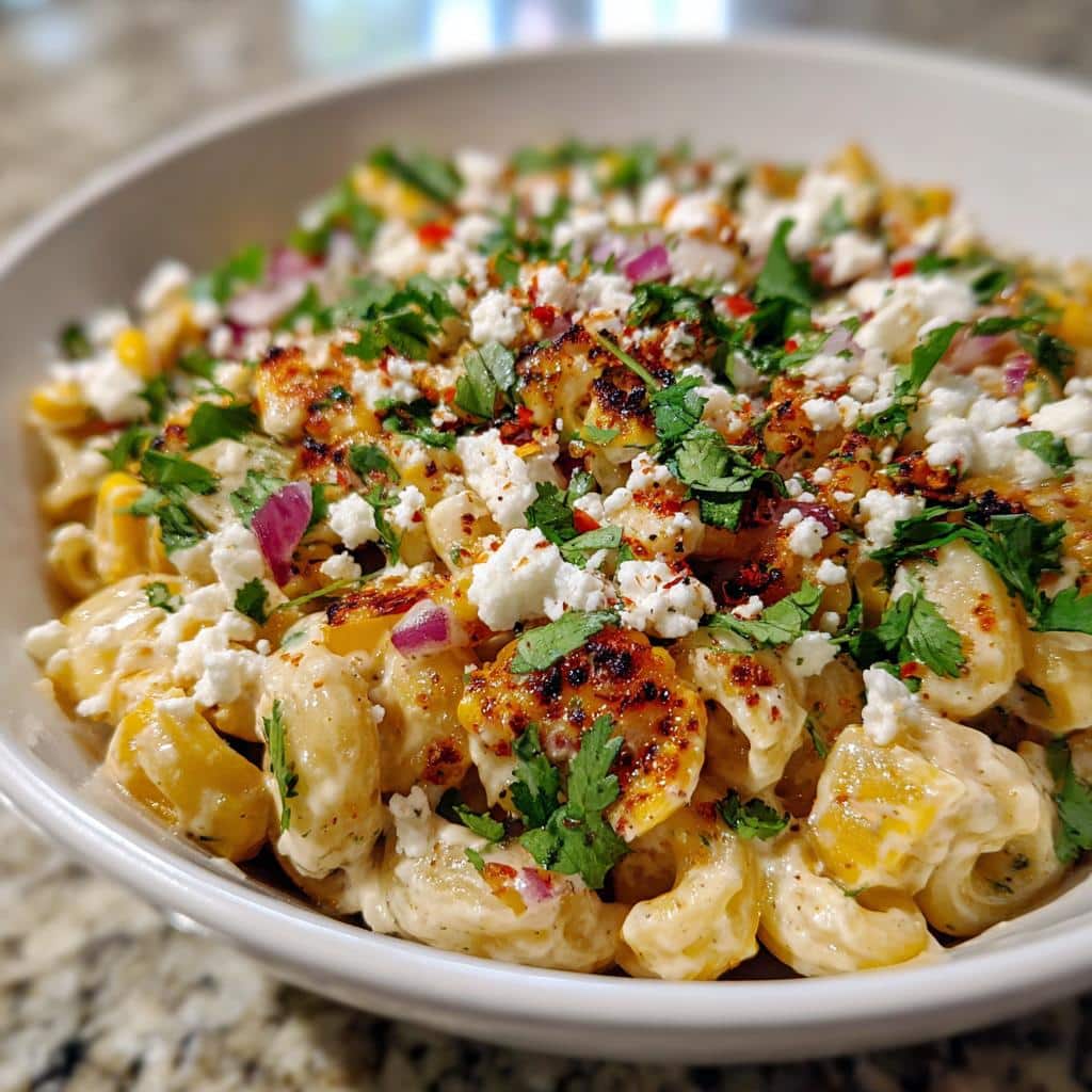 Creamy Street Corn Pasta Salad - detail 3