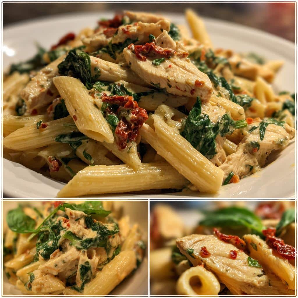 Creamy Tuscan Chicken Pasta: 1 Amazing Dish 6 Creamy Tuscan Chicken Pasta - detail 2
