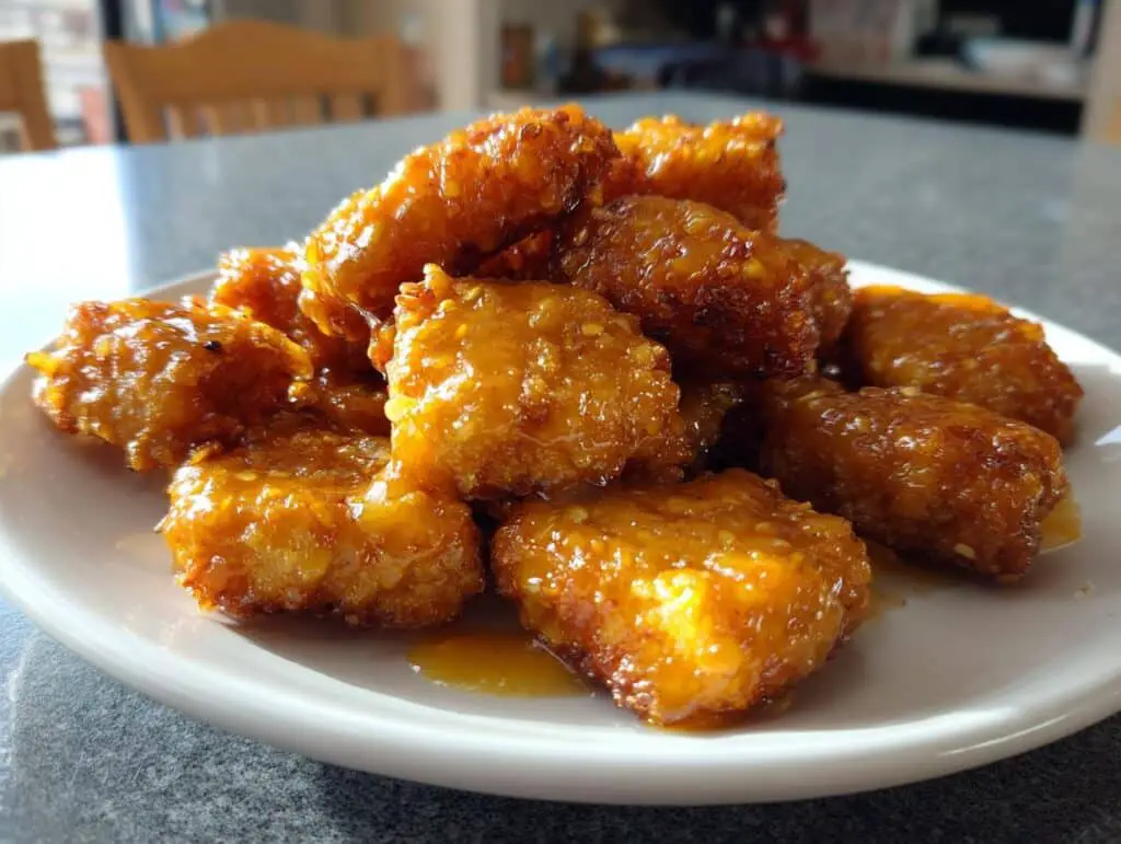 Crispy Bang Bang Salmon Bites