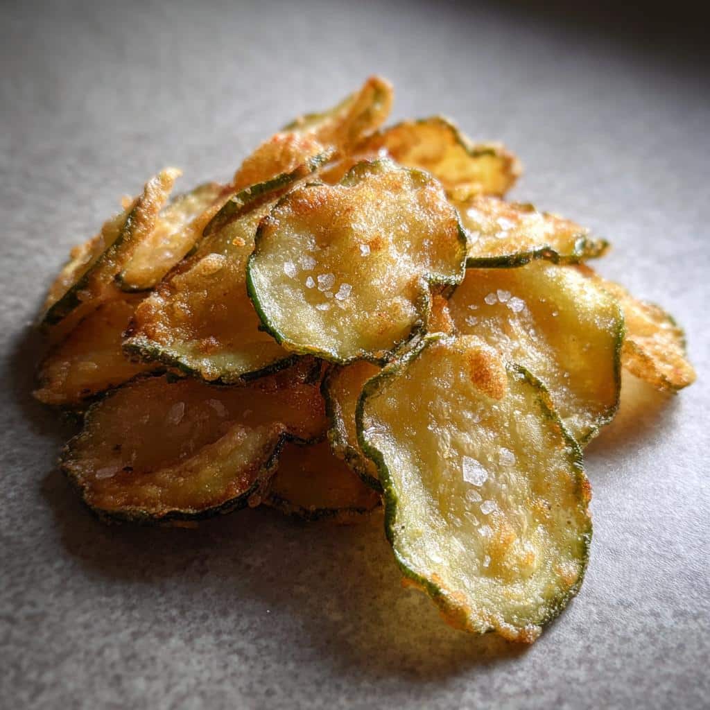 Crispy Salt & Vinegar Cucumber Chips - detail 1