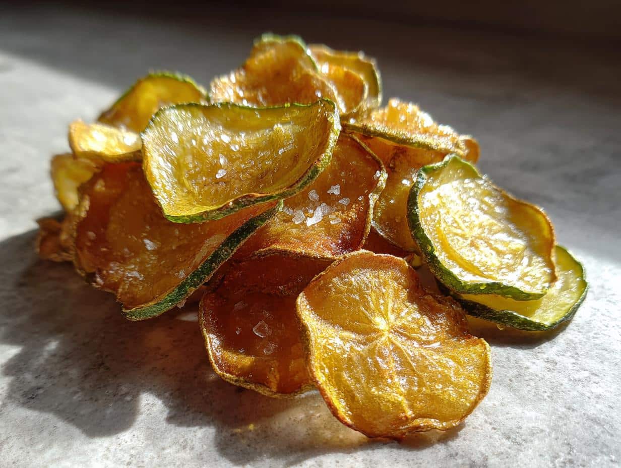 Crispy Salt & Vinegar Cucumber Chips - detail 3