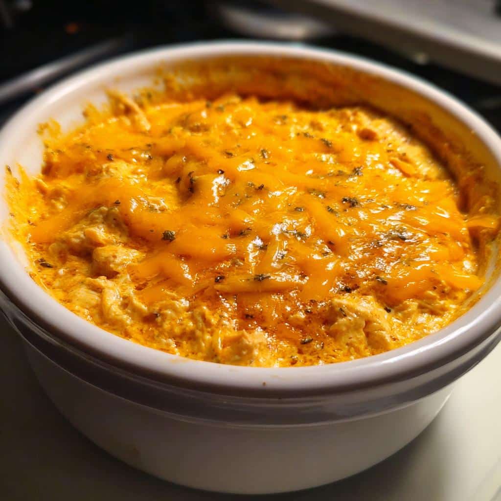 Crock Pot Buffalo Chicken Dip - detail 2