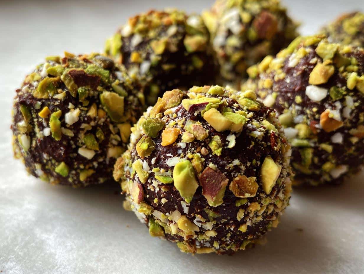 Dubai Chocolate Balls: 16 Easy Bites