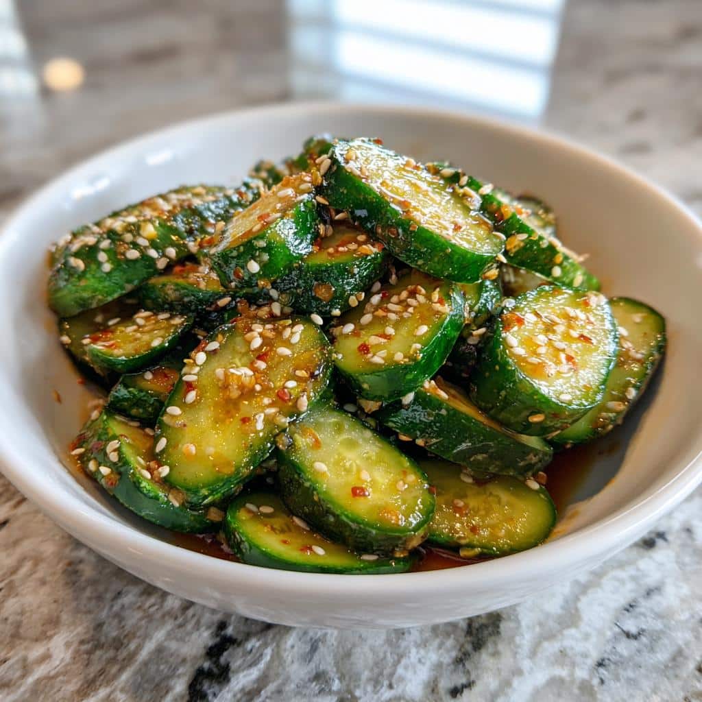 Easy Asian Cucumber Salad: Quick & Flavorful Perfection