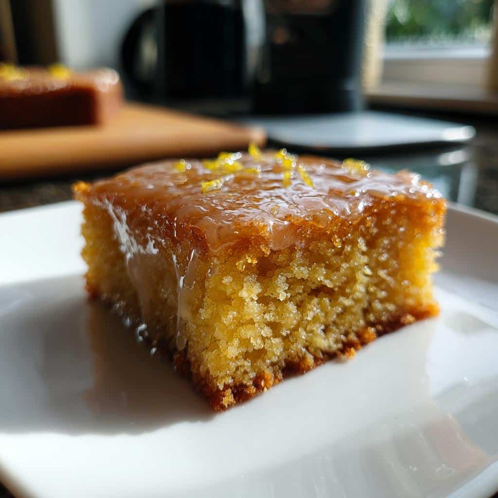 Easy Lemon Brownies - detail 2