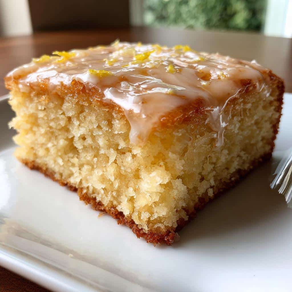 Easy Lemon Brownies - detail 3
