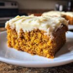 Easy Pumpkin Bars with Cream Cheese Frosting