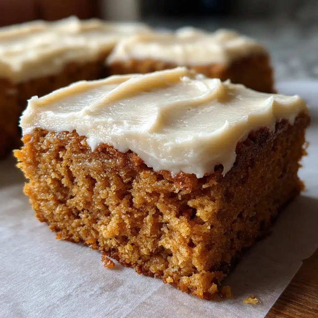 Easy Pumpkin Bars with Cream Cheese Frosting - detail 2