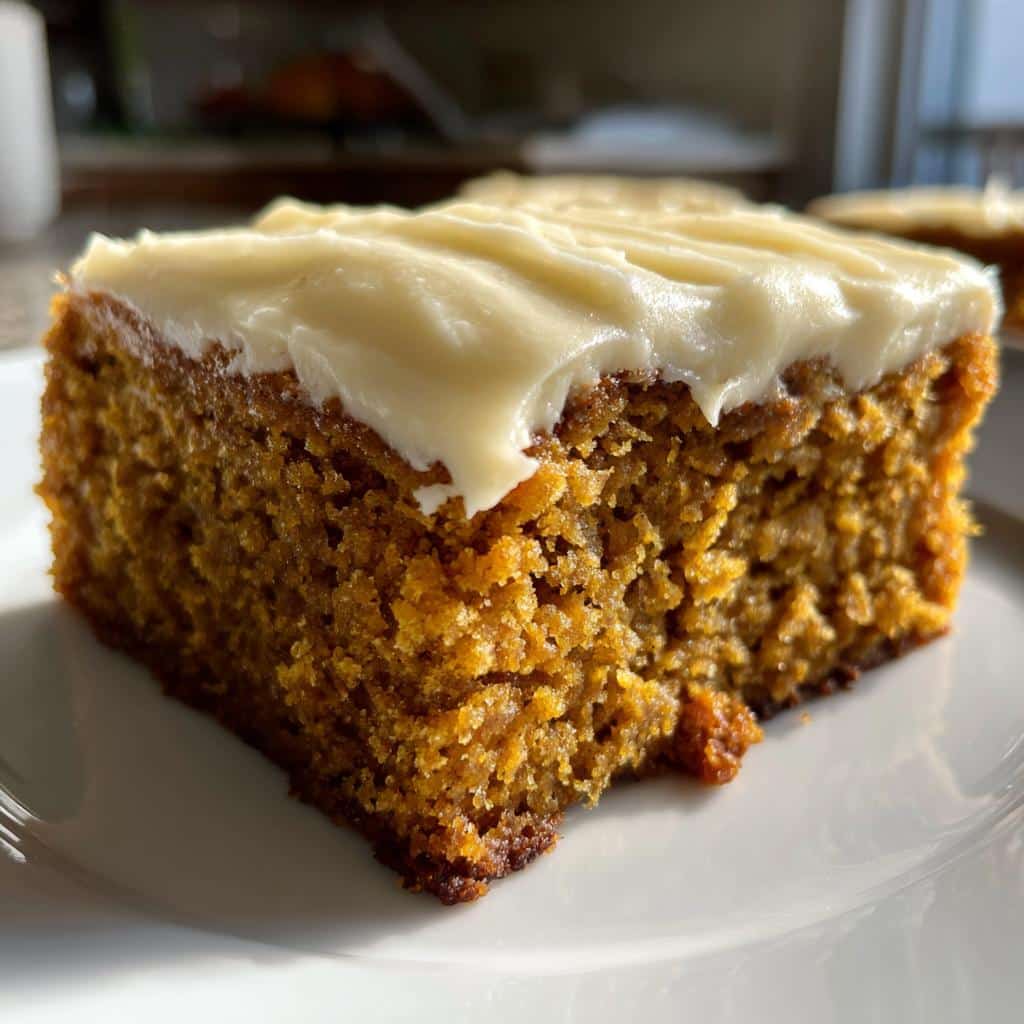 Easy Pumpkin Bars with Cream Cheese Frosting - detail 3