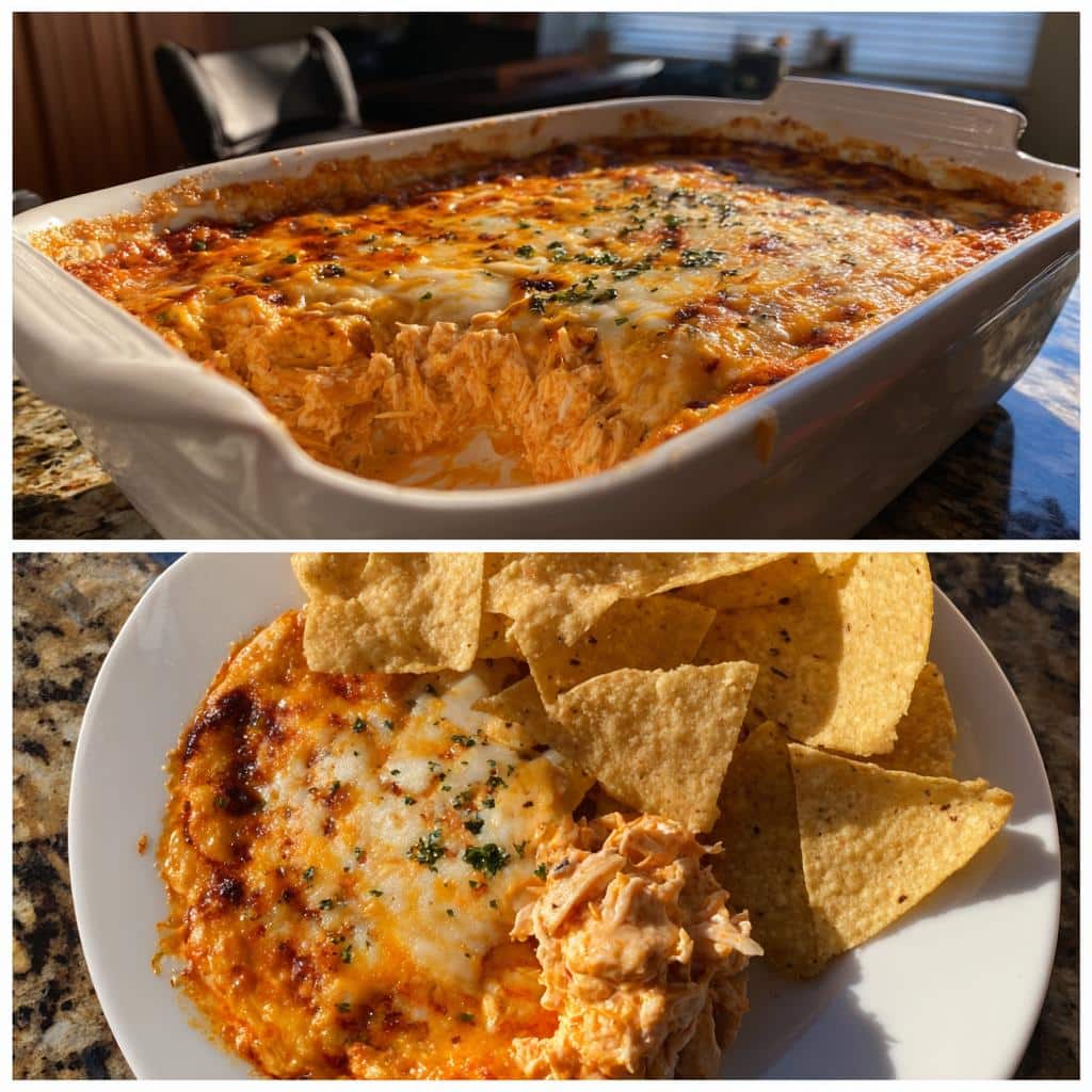 Frank’s Red Hot Dip: 10 Amazing Bites 7 Frank’s Red Hot Buffalo Chicken Dip - detail 3