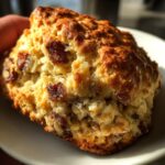 Fresh Fig & Walnut Scones