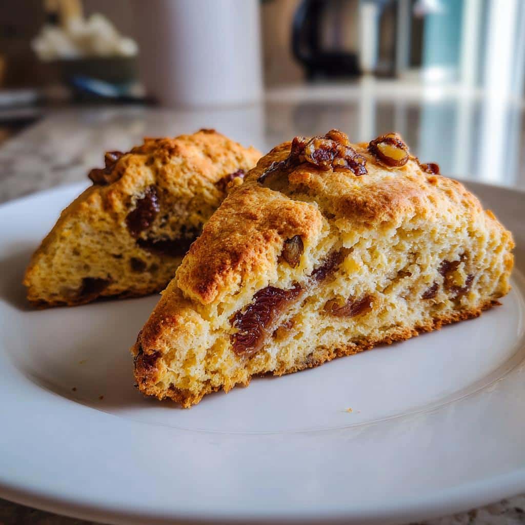 Fresh Fig & Walnut Scones - detail 2