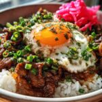 Gyudon (Japanese Beef Bowl)