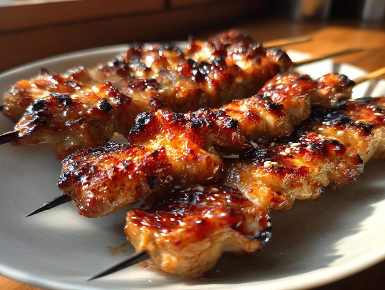 Amazing Yakitori Chicken Recipe: 4 Mouthwatering Bites