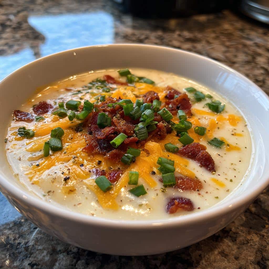 Amazing Loaded Potato Soup in 1 Pot 5 Loaded Potato Soup - detail 1