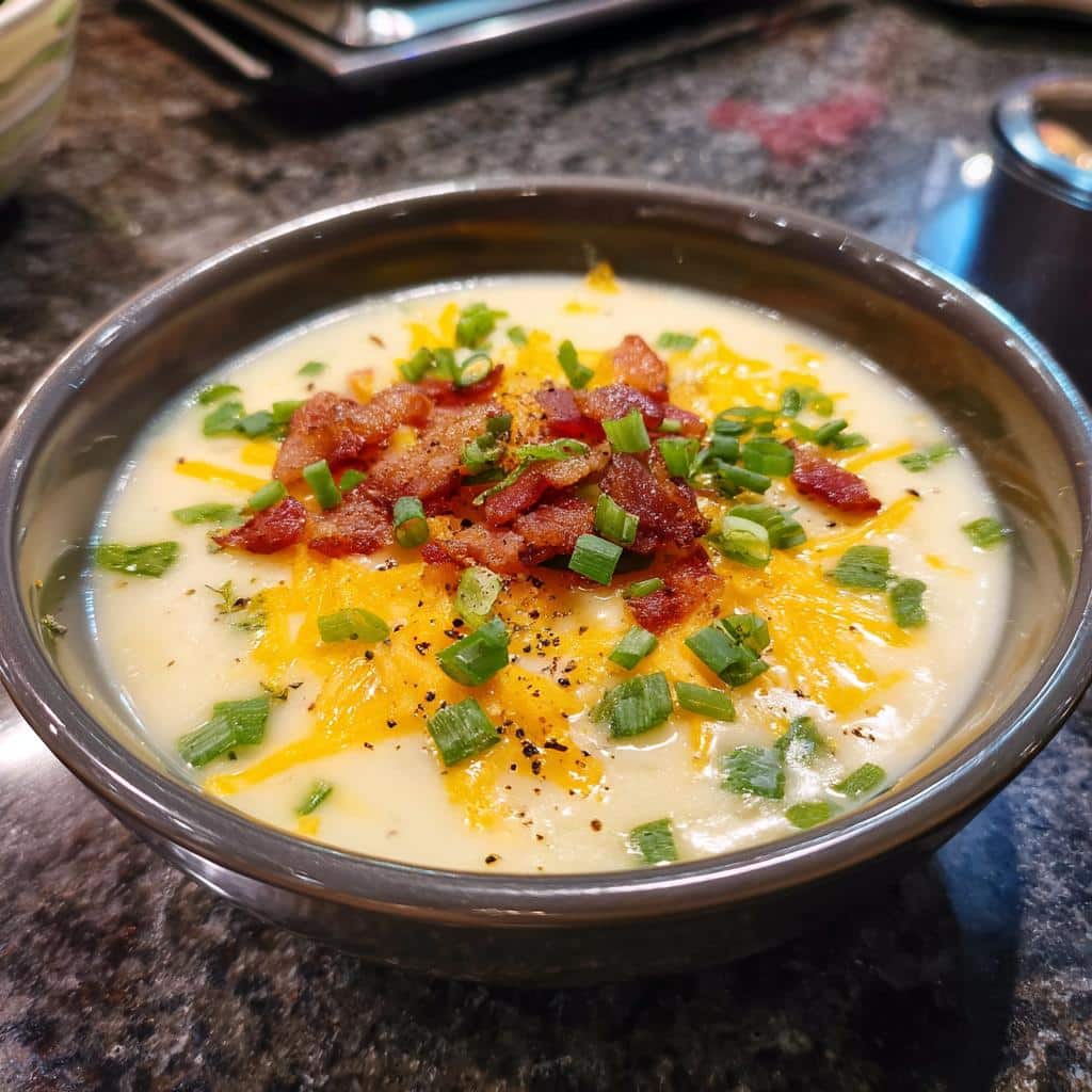 Amazing Loaded Potato Soup in 1 Pot 6 Loaded Potato Soup - detail 2