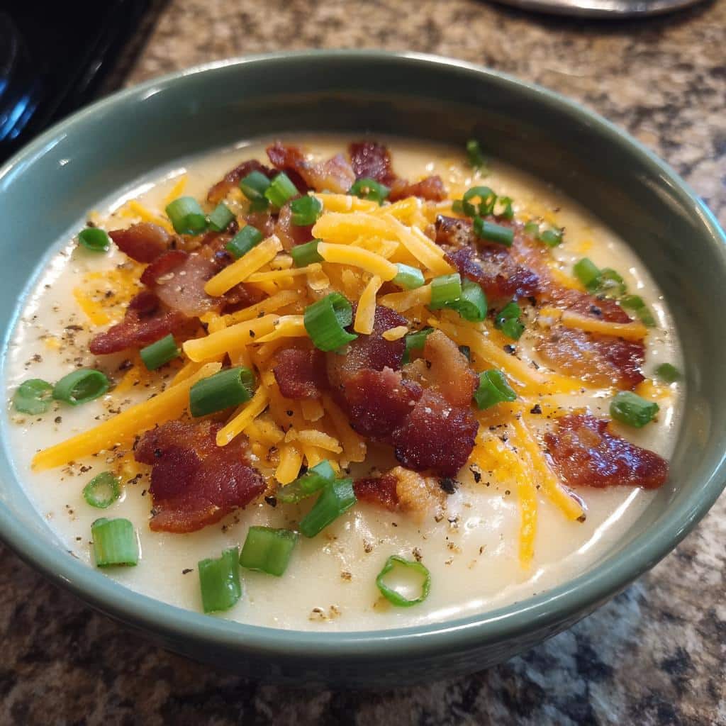 Amazing Loaded Potato Soup in 1 Pot 7 Loaded Potato Soup - detail 3