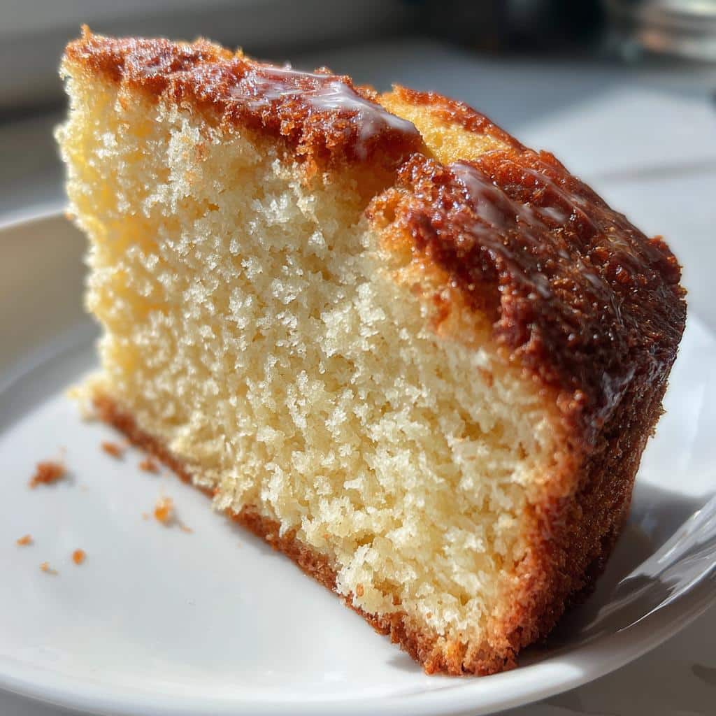 Milk Glass Cake - detail 2