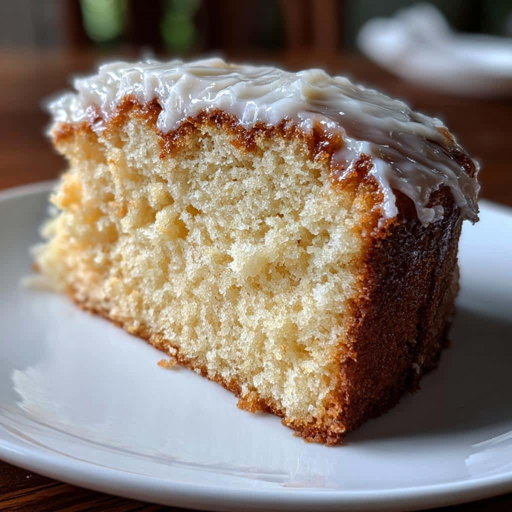 Milk Glass Cake - detail 3