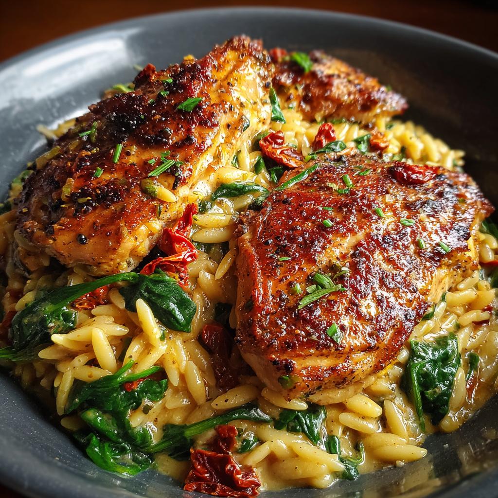 One Pot Marry Me Chicken Orzo - detail 1