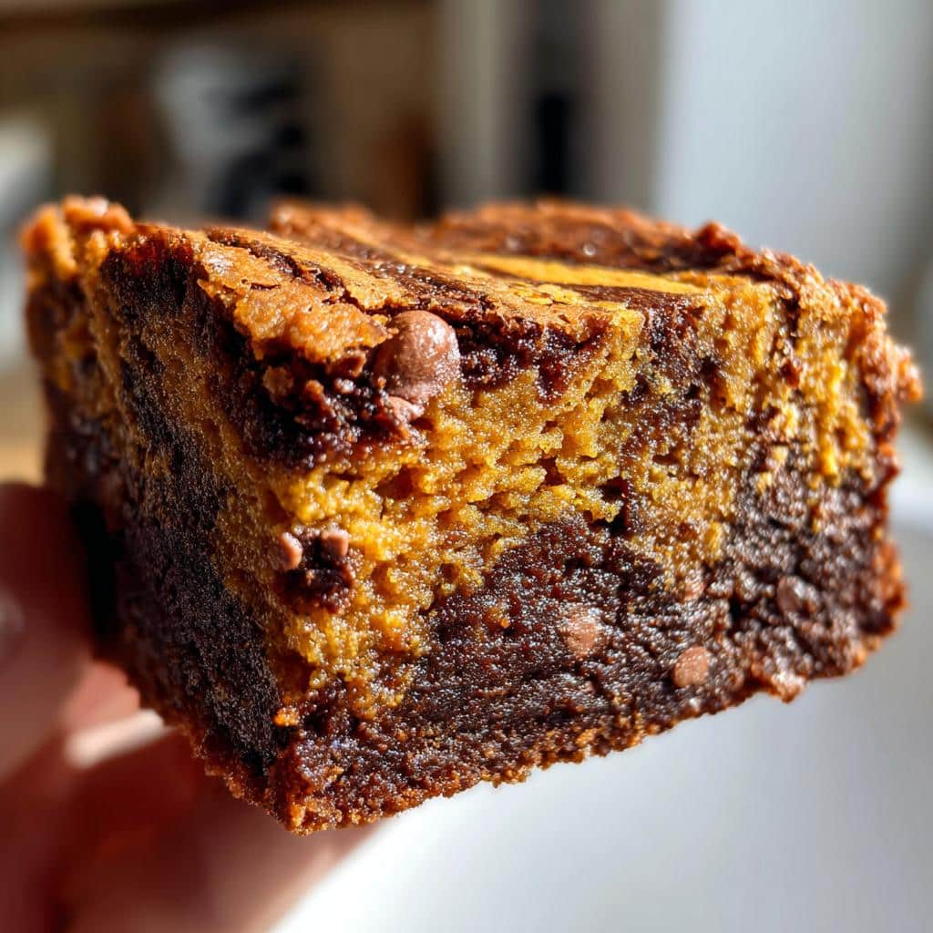 Amazing Pumpkin Brownies: 1 Simple Recipe 5 Pumpkin Brownies - detail 1