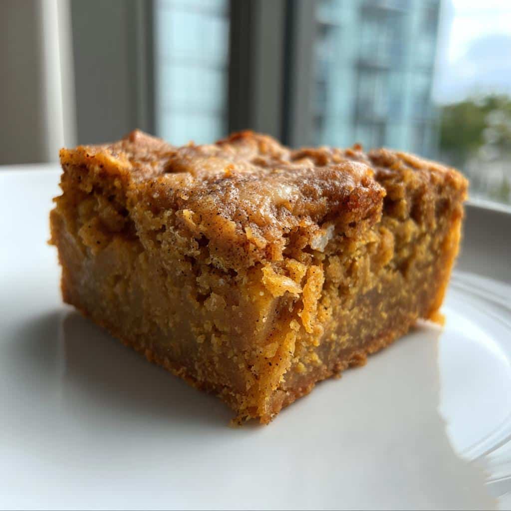 Glorious Pumpkin Maple Blondies 250 Caloric 6 Pumpkin Maple Blondies 🎃🍁 (Vegan + Gluten-Free) - detail 1