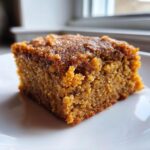 Pumpkin Maple Blondies 🎃🍁 (Vegan + Gluten-Free)