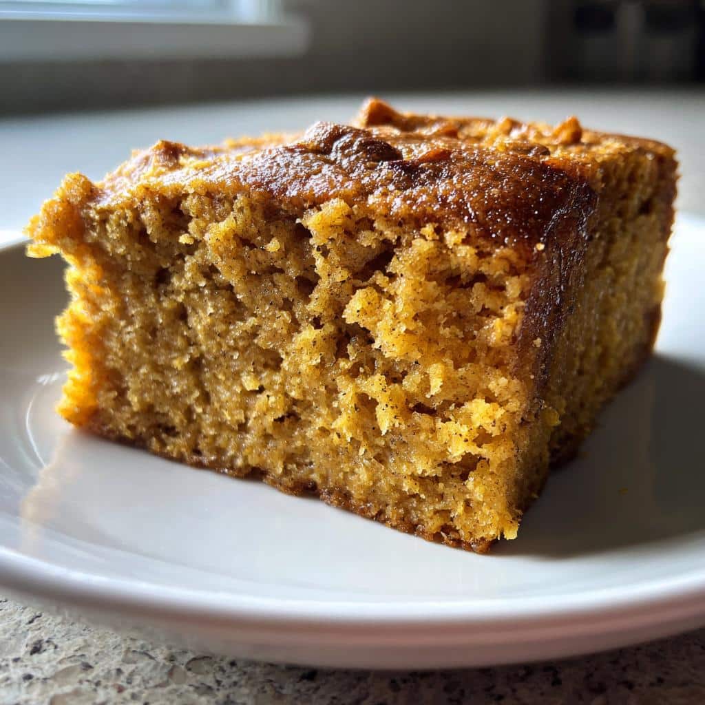 Glorious Pumpkin Maple Blondies 250 Caloric 7 Pumpkin Maple Blondies 🎃🍁 (Vegan + Gluten-Free) - detail 2