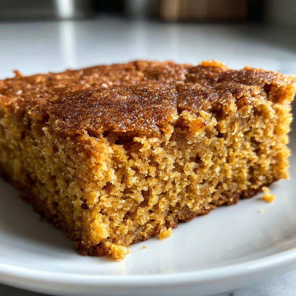 Glorious Pumpkin Maple Blondies 250 Caloric 8 Pumpkin Maple Blondies 🎃🍁 (Vegan + Gluten-Free) - detail 3