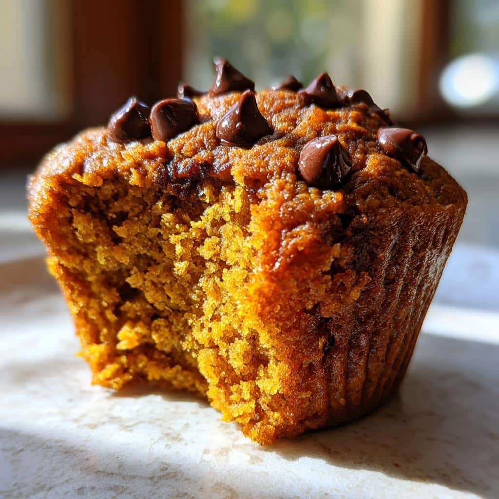 Pumpkin Protein Muffins - detail 3