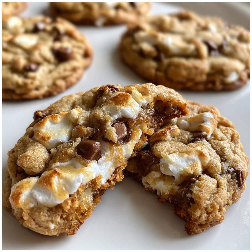 Pumpkin S’mores Cookies - detail 1