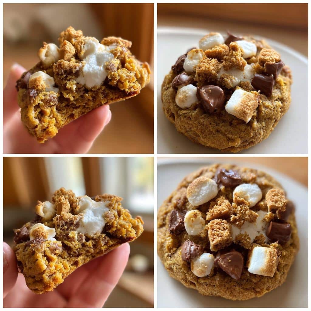 Pumpkin S’mores Cookies - detail 2