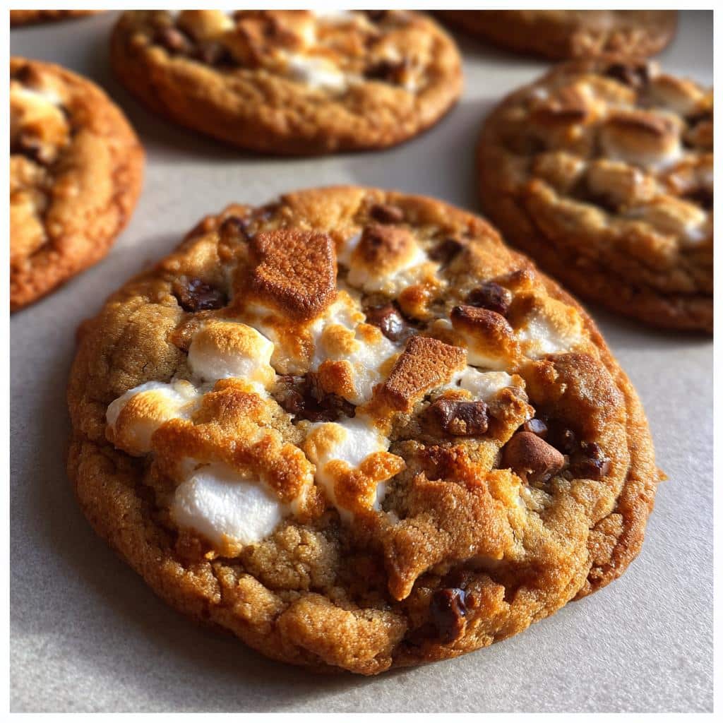 Pumpkin S’mores Cookies: Blissful Fall Treat