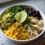 Slow Cooker Chicken Burrito Bowl
