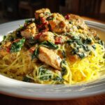 Tuscan Chicken and Spaghetti Squash
