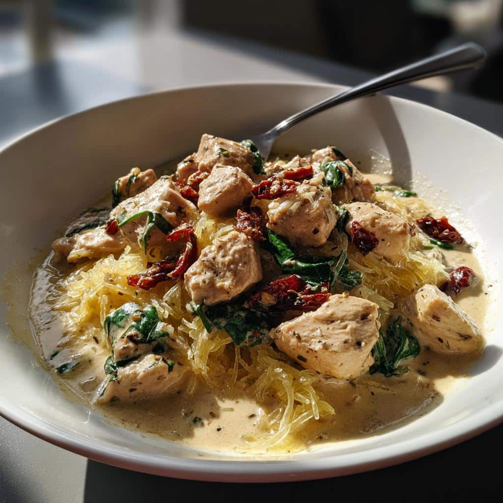 Tuscan Chicken and Spaghetti Squash - detail 3