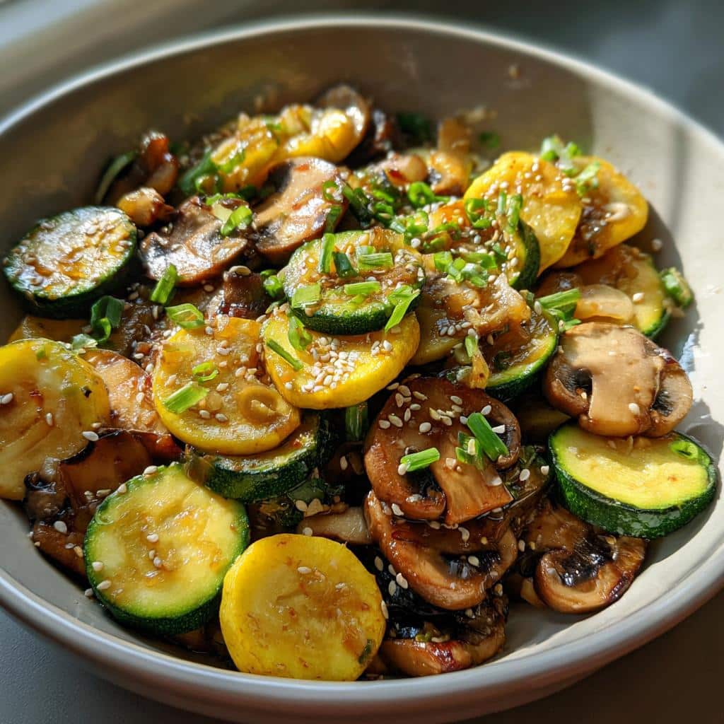 Zucchini Hibachi Style - detail 1