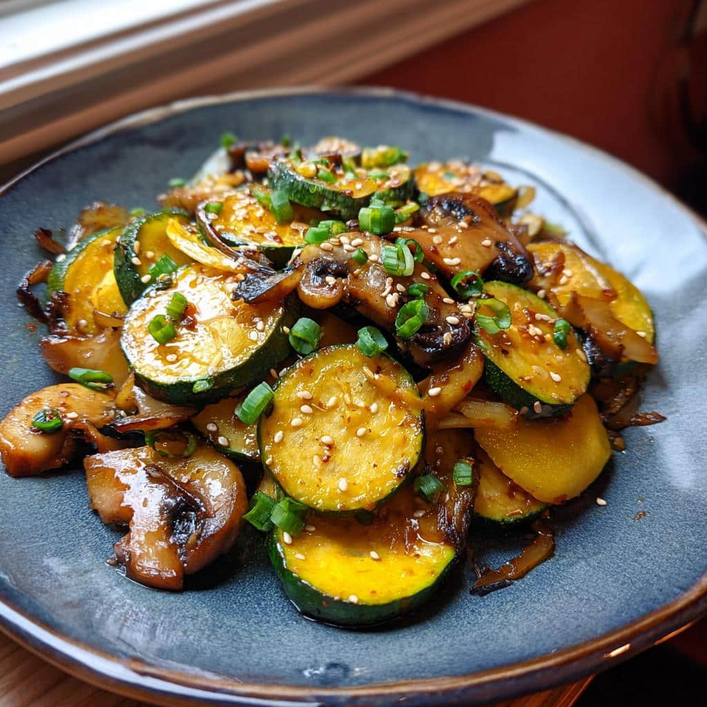 Zucchini Hibachi Style - detail 2