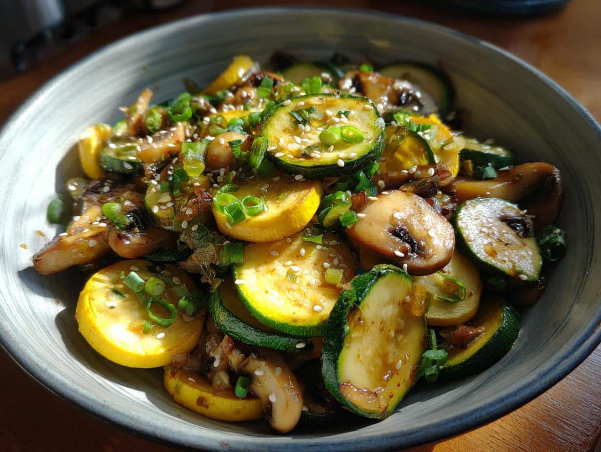 Amazing Zucchini Hibachi Style 20-Minute Meal