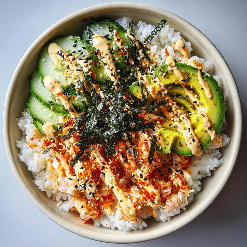 california Roll Sushi Bowls - detail 3