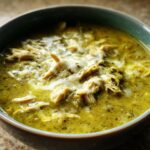 creamy green enchilada chicken soup