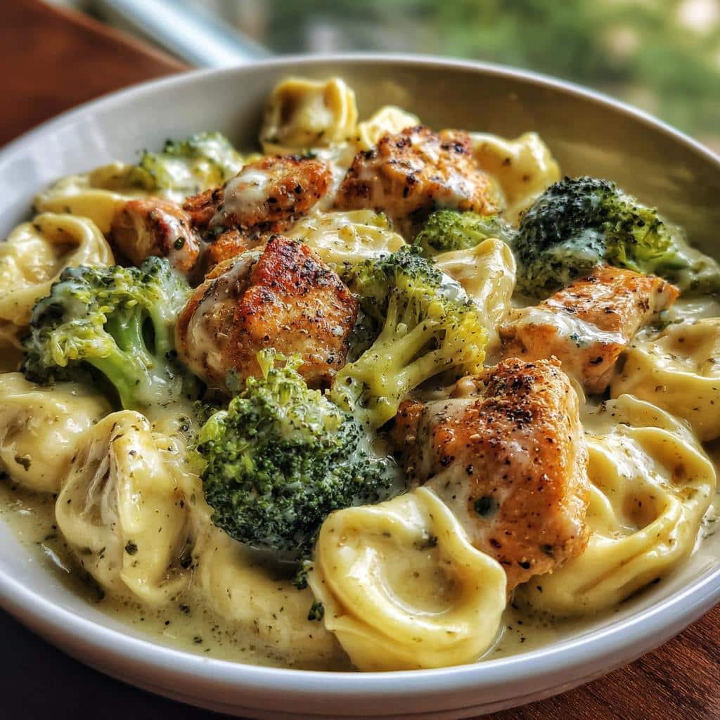 garlic Parmesan chicken tortellini - detail 4