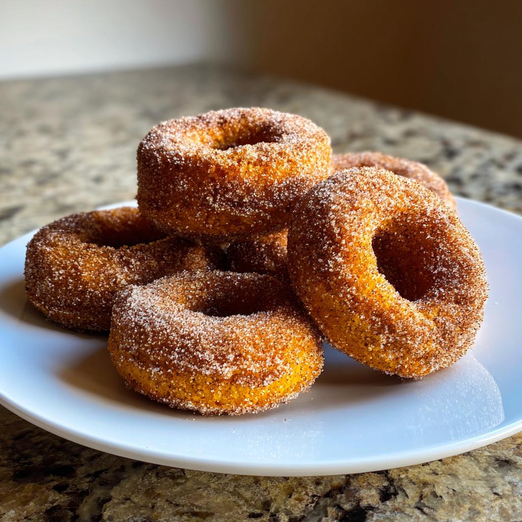 gluten‑free pumpkin donuts (recipe) - detail 1