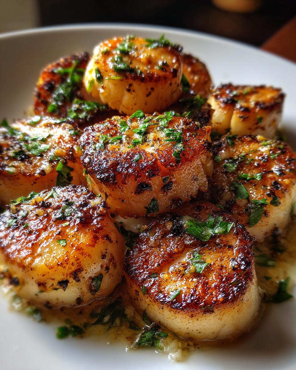 Air Fryer Scallops - detail 2